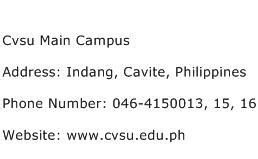 cvsu address